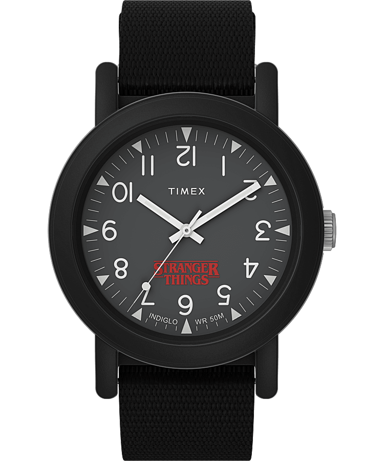 Timex Camper x Stranger Things 40mm Fabric Strap Watch - Timex UK