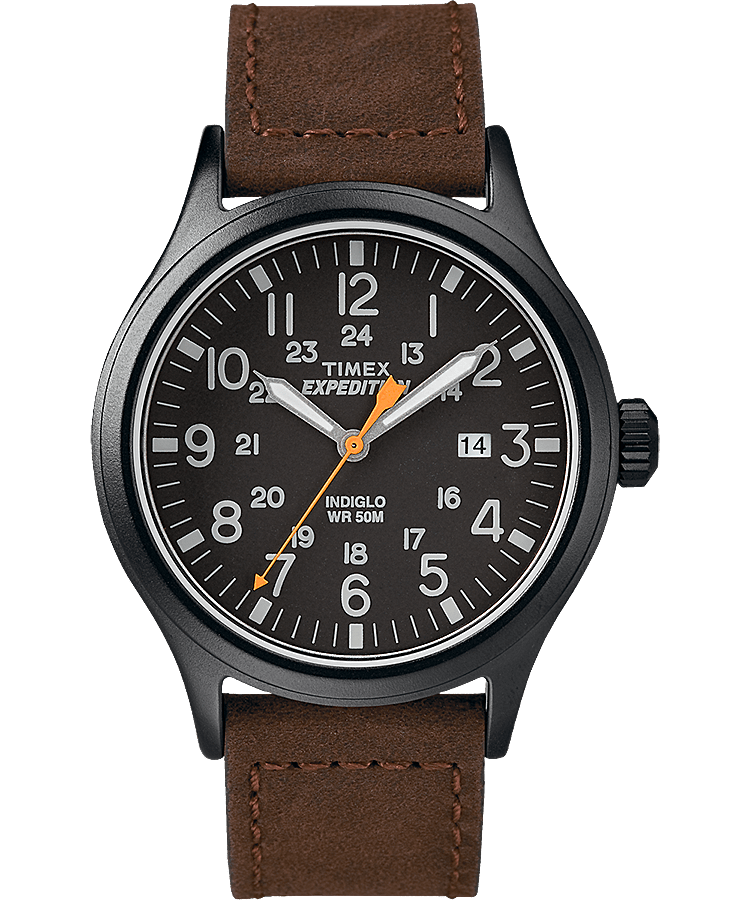 Expedition Scout 40mm Leather Watch | Timex