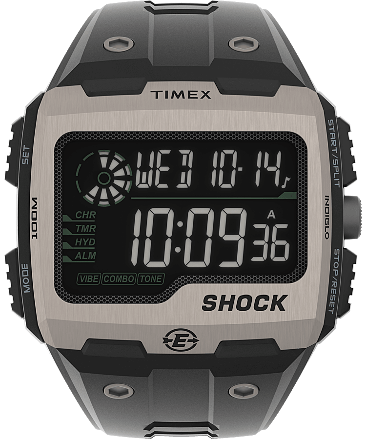 Expedition Grid Shock 50mm Resin Strap Watch AMZ - Timex US