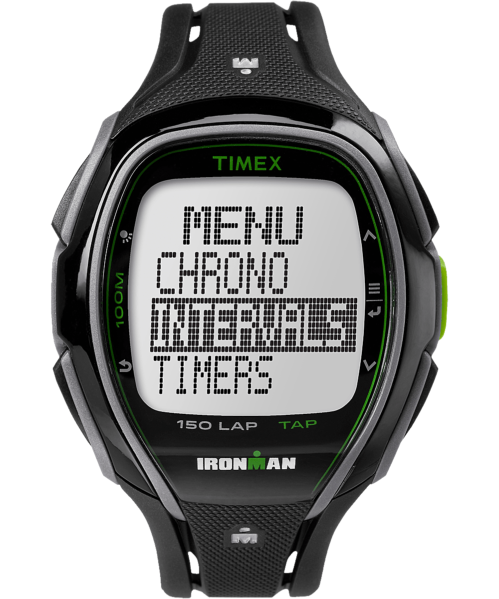 ironman sleek 150 resin strap watch