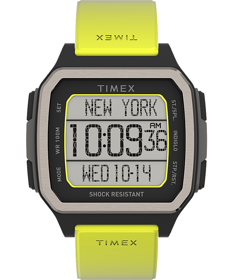 Command Urban™ 47mm Silicone Strap Watch - Timex US