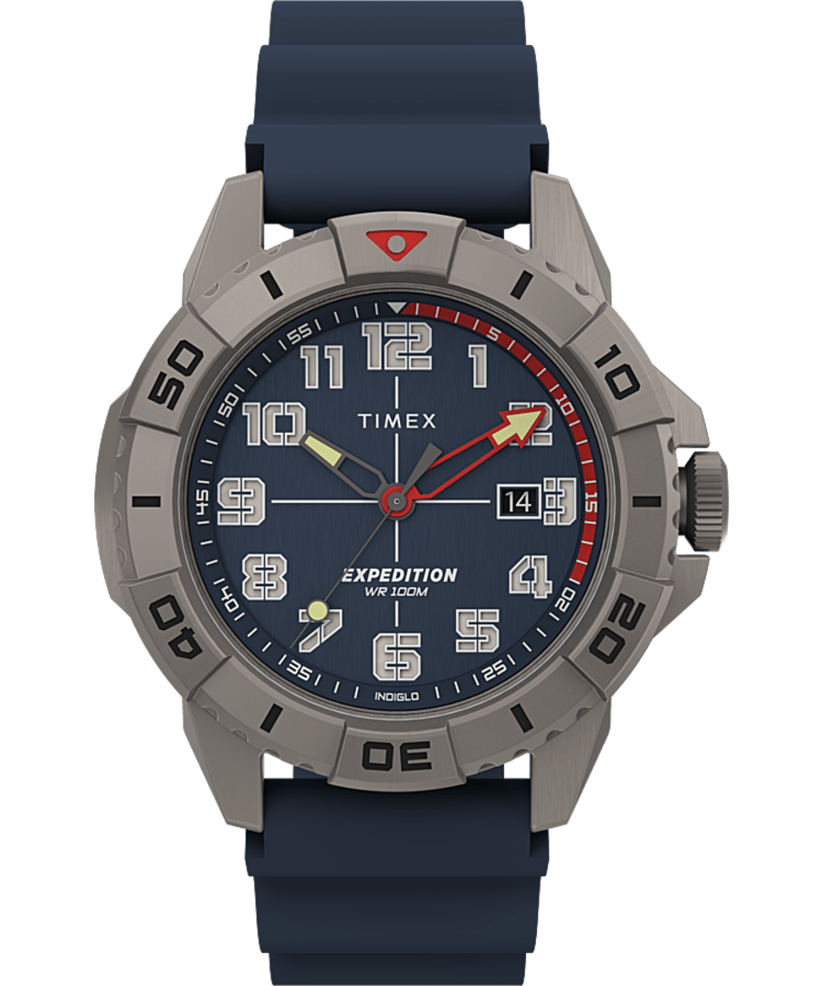Expedition North Ridge 41mm Silicone Strap Watch