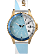 Stainless-Steel/Blue