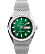 Stainless-Steel/Green