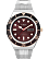 Stainless-Steel/Brown