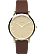 Gold-Tone/Brown