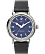 Silver-Tone/Black/Blue