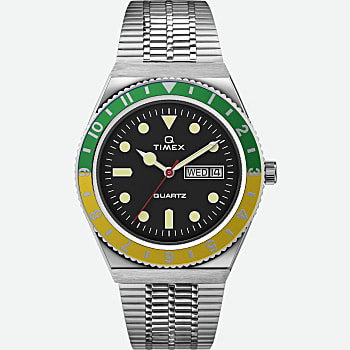 Q Timex Reissue 38mm Stainless Steel Bracelet Watch