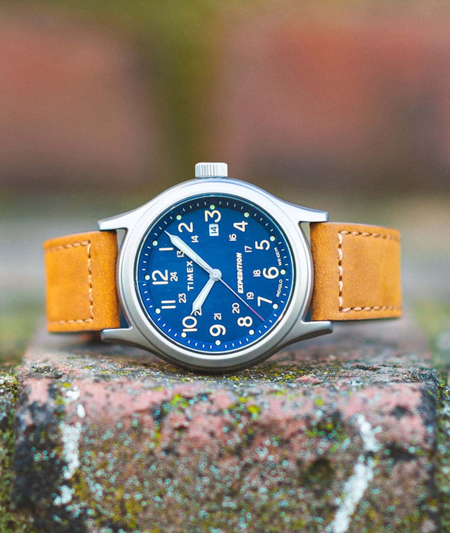 Expedition North Sierra Leather Strap Watch.