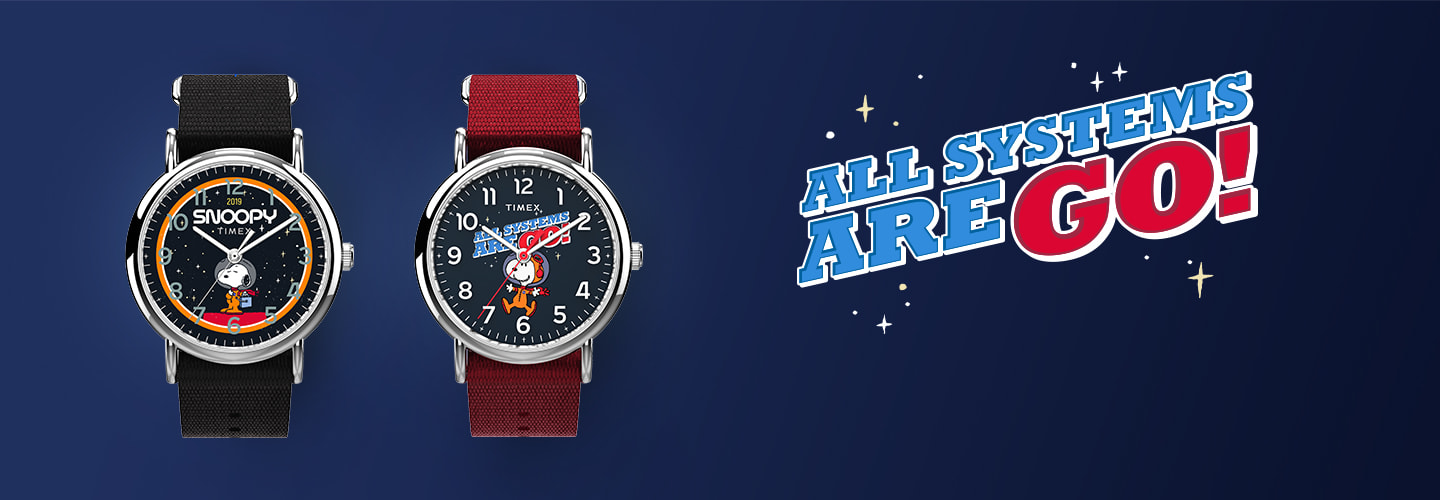 timex x snoopy in space