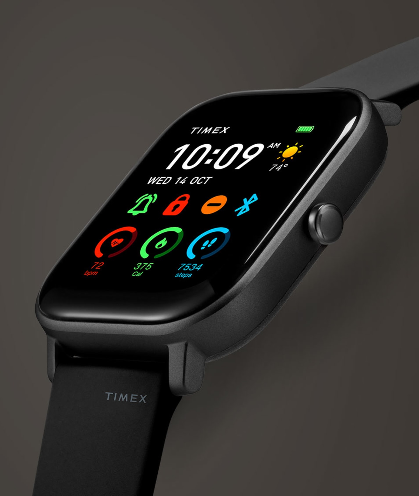 timex square digital watch
