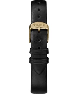 Metropolitan 34mm Leather Watch Gold-Tone/Black large