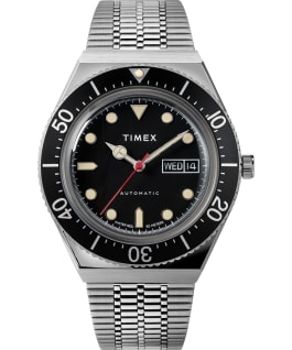 M79 Automatic 40mm Stainless Steel Bracelet Watch Stainless-Steel/Black/Black large