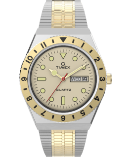 Q Timex Reissue 38mm Stainless Steel Bracelet Watch Stainless-Steel/Two-Tone large