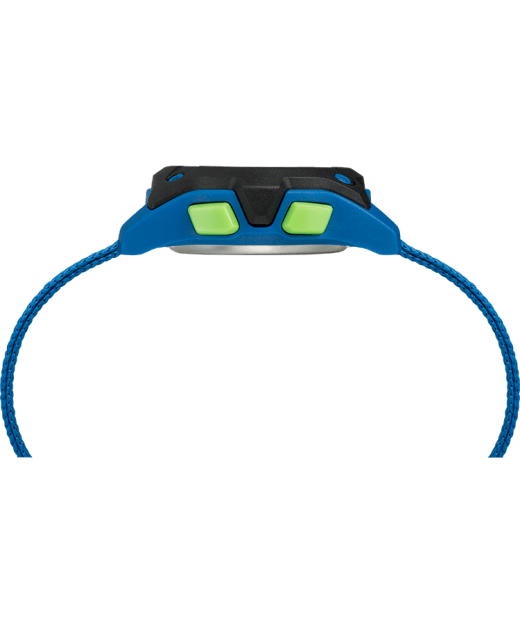 kid's digital 35mm double layer fabric strap watch