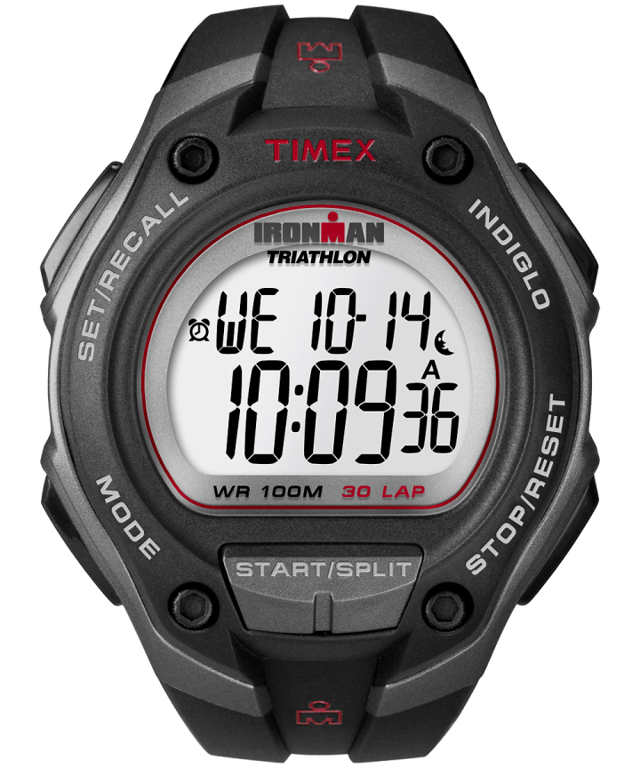 IRONMAN Classic 30 Oversized Resin Strap Watch Gray/Black large