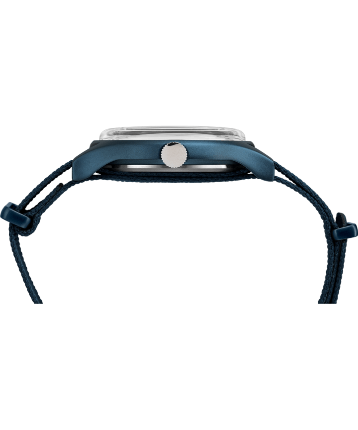 MK1 Aluminum 40mm Fabric Watch Blue large