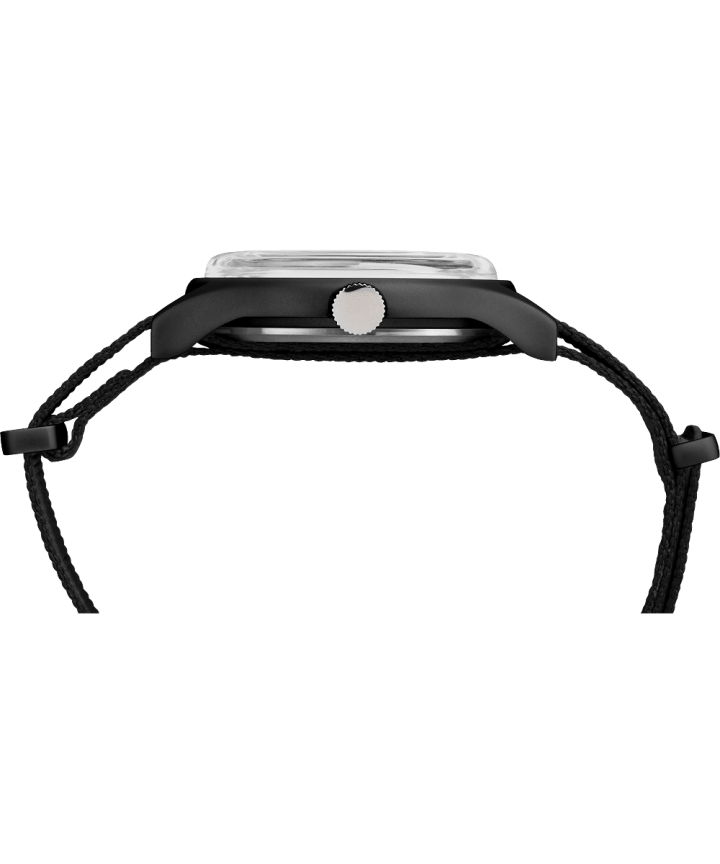 MK1 Aluminum 40mm Fabric Watch Black large