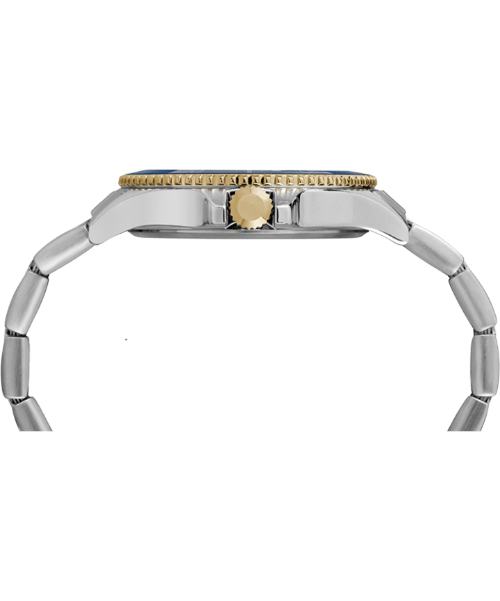 Harborside 42mm Bracelet Watch Two-Tone/Blue large