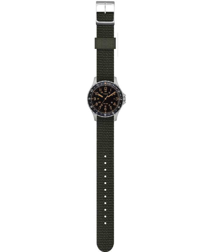 Navi Ocean 38mm Reversible Fabric Strap Watch large