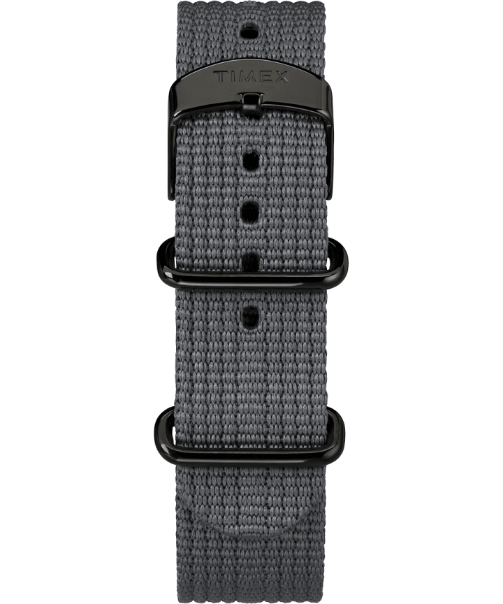 Timex x Todd Snyder Military Inspired 40mm Fabric Strap Watch Black/Gray large