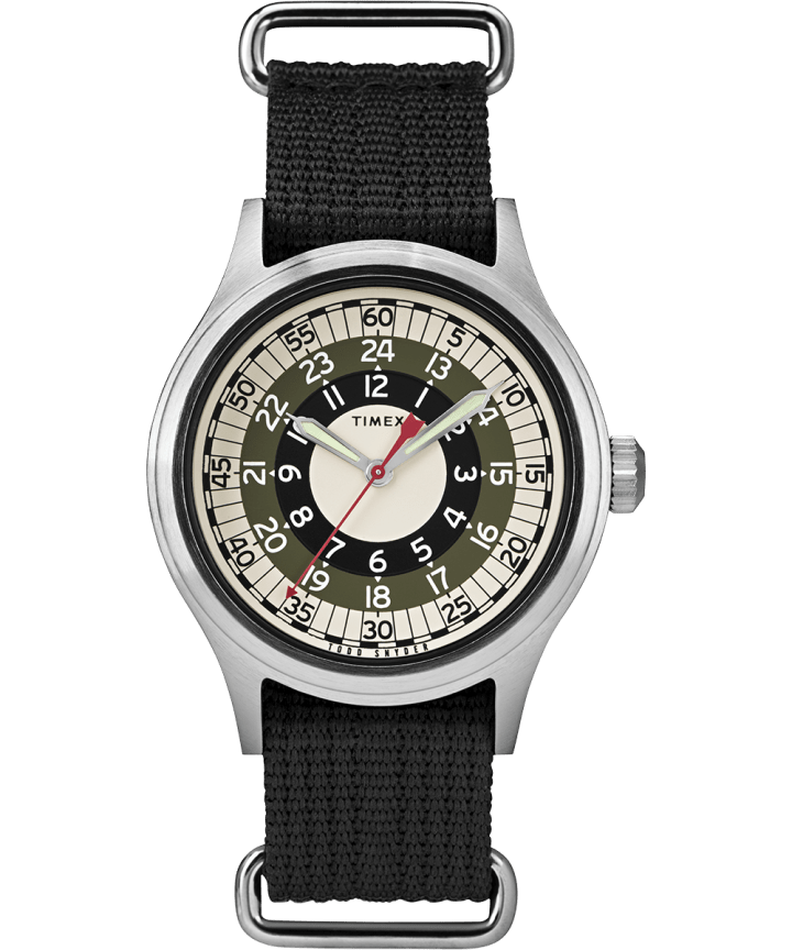Timex x Todd Snyder MOD Inspired 40mm Fabric Strap Watch large