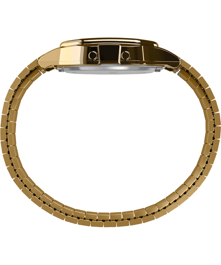 Timex T80 34mm Stainless Steel Expansion Band Watch Gold-Tone large