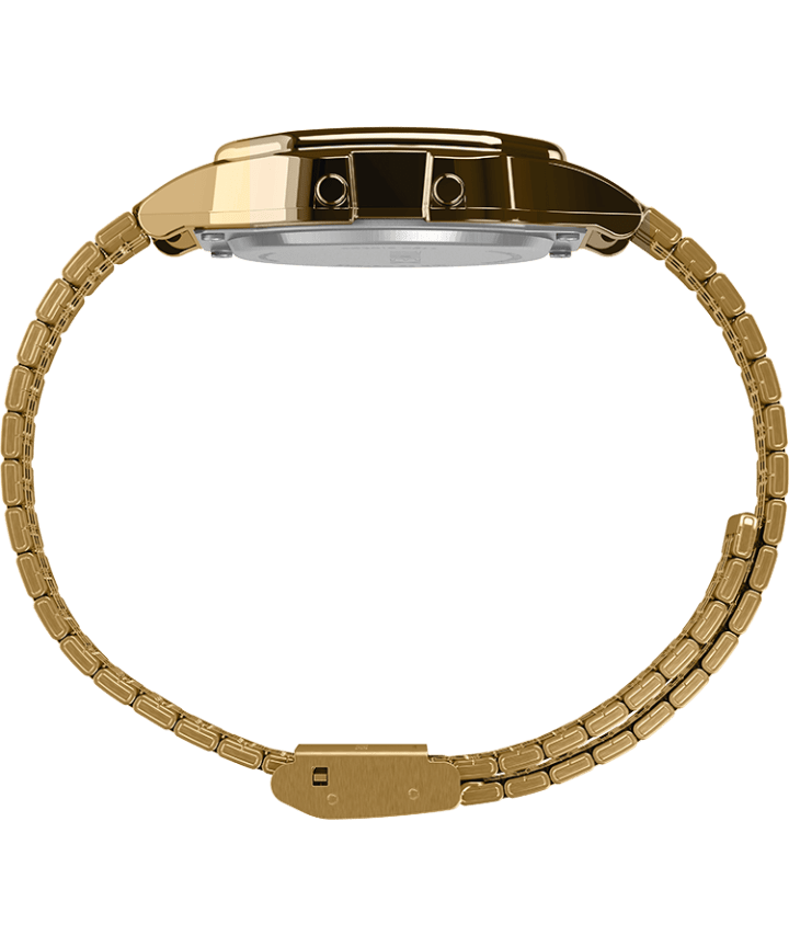 Timex T80 34mm Stainless Steel Bracelet Watch Gold-Tone large