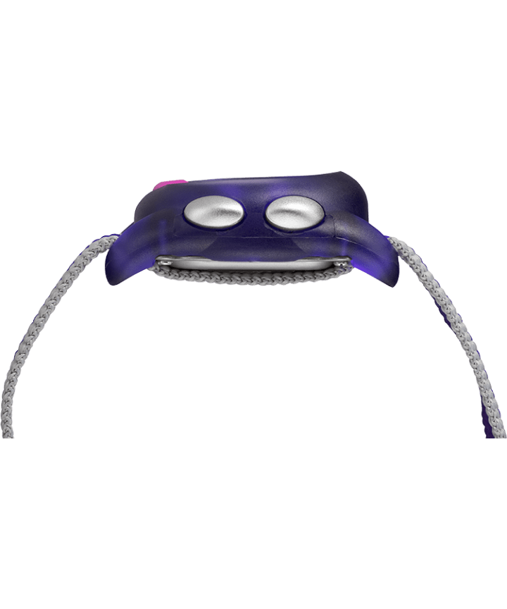 Kids Digital 34mm Fabric Strap Watch Purple large