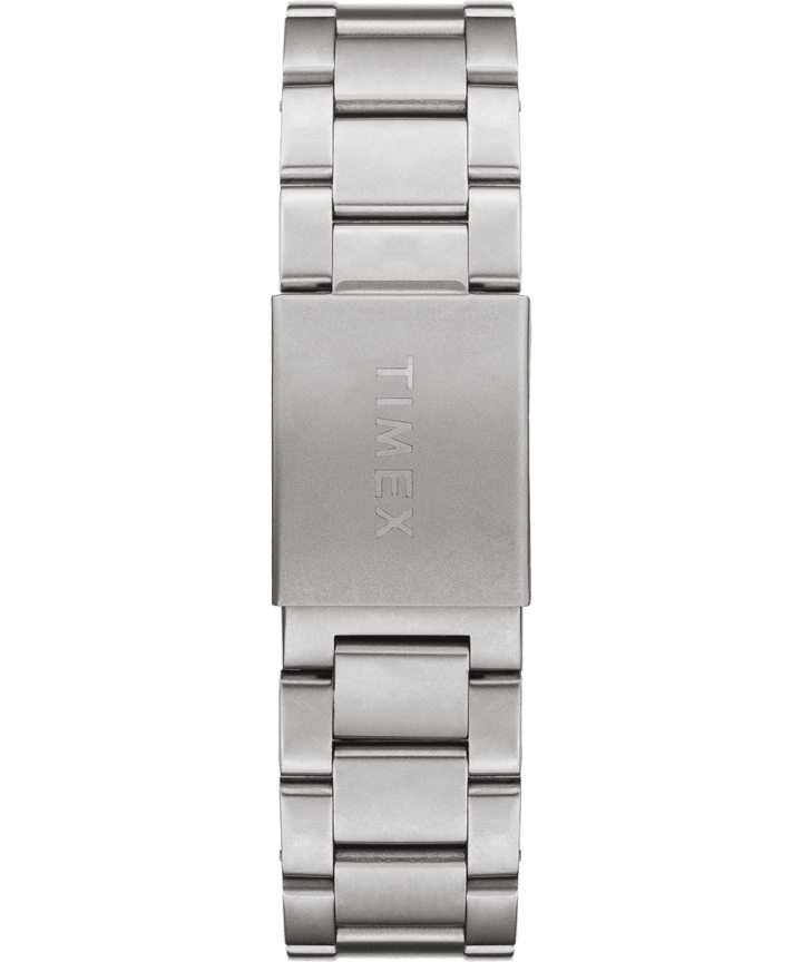 Allied 40mm Stainless Steel Bracelet Silver-Tone/Stainless-Steel/Green large