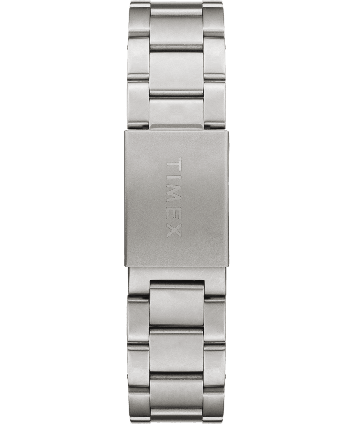 Allied Chronograph 42mm Stainless Steel Bracelet Watch Silver-Tone/Stainless-Steel/Black large