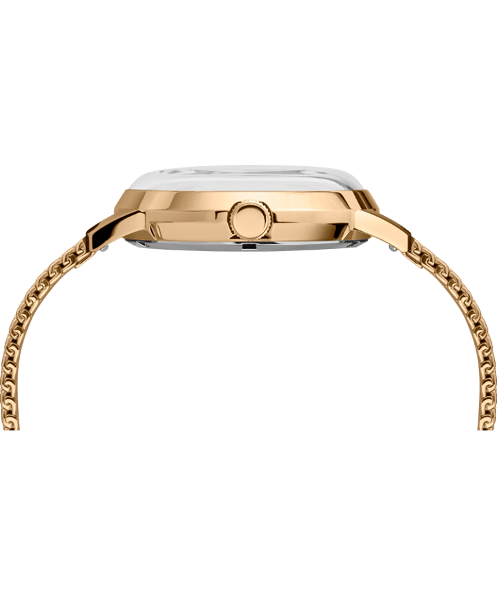 Marlin® Automatic 40mm Stainless Steel Mesh Band Watch Gold-Tone/Silver-Tone large
