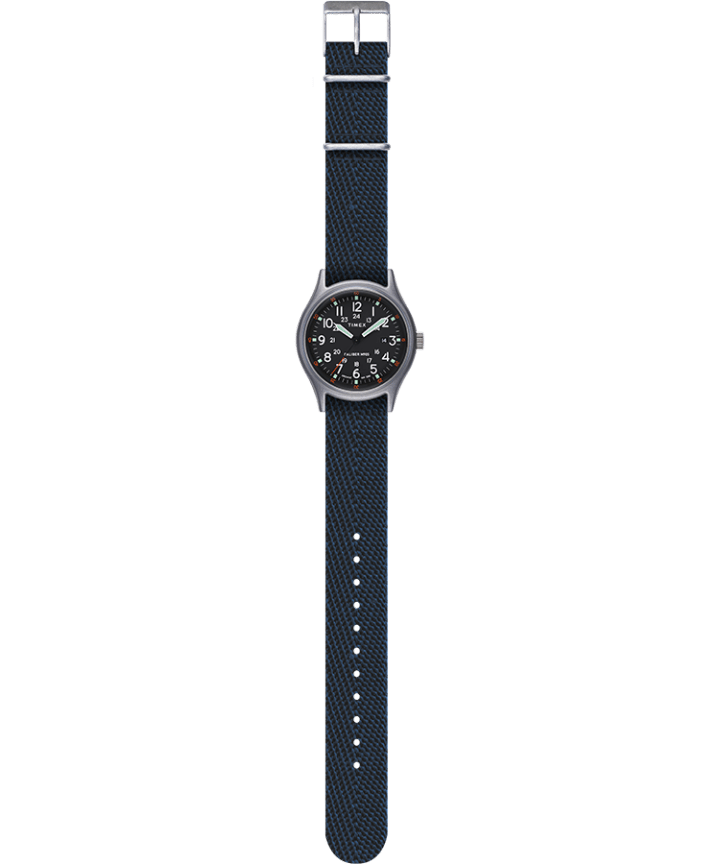 MK1 40mm Fabric Style Watch Blue large
