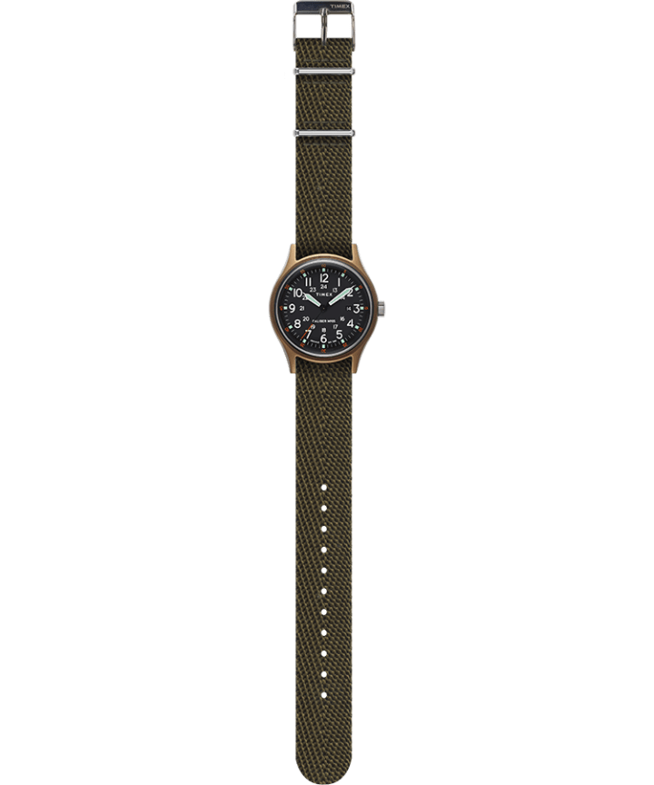 MK1 40mm Fabric Style Watch Green large