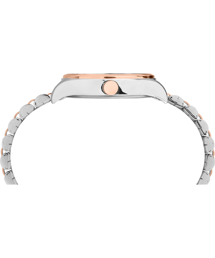 Waterbury Traditional 34mm Stainless Steel Bracelet Watch Two-Tone/Cream large