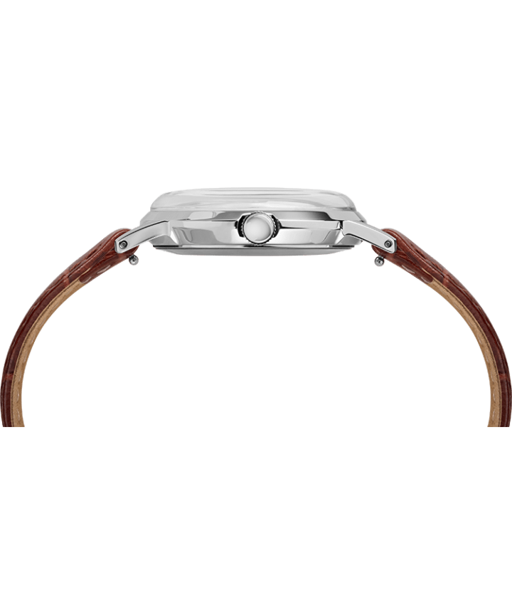 Timex X Todd Snyder Welton Bi-Metal 34mm Leather Strap Watch large