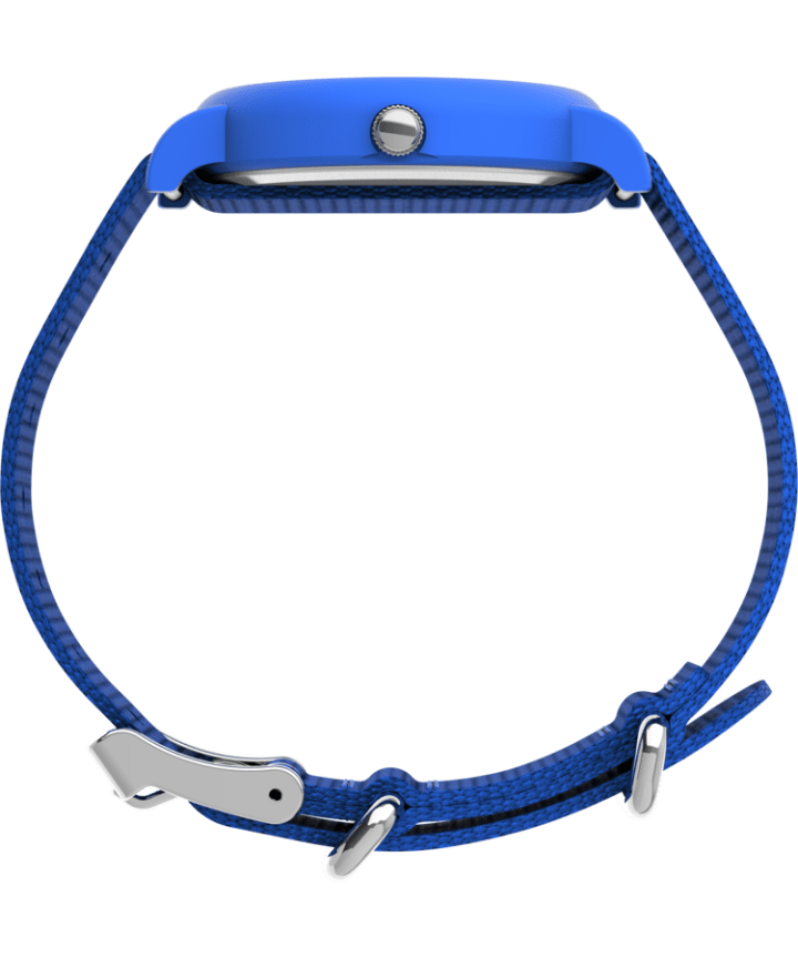 Timex x Peanuts - Weekender 34mm Fabric Strap Watch Blue large