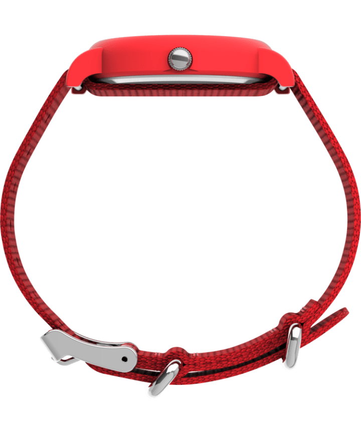 Timex x Peanuts - Weekender 34mm Fabric Strap Watch Red/White large