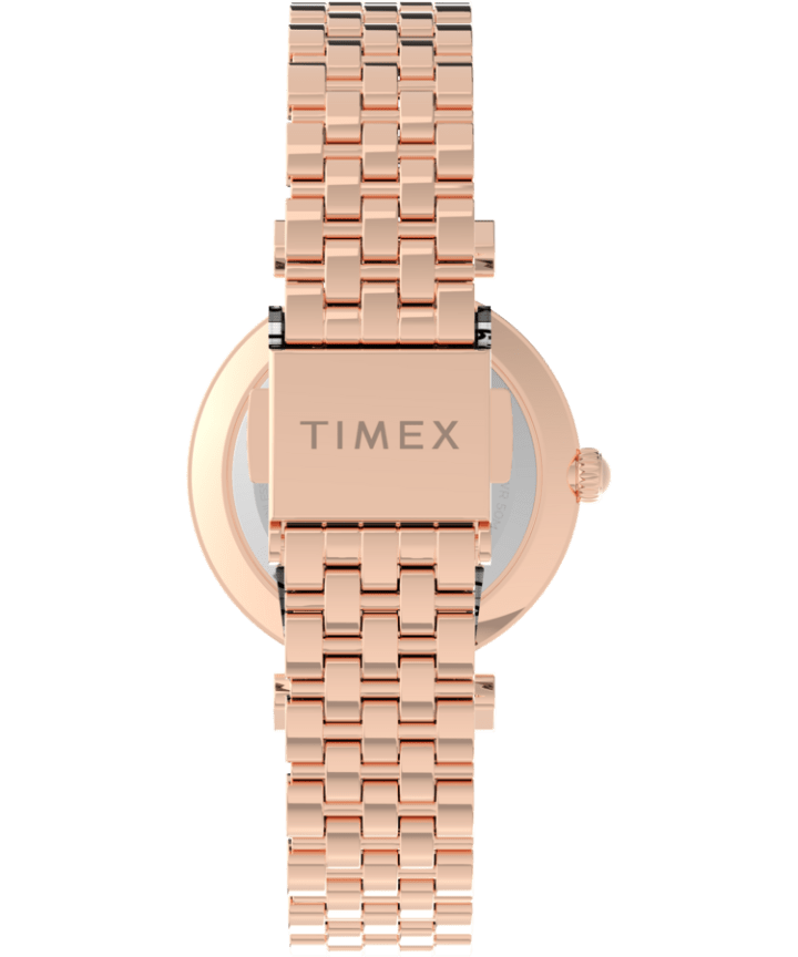 Parisienne 28mm Stainless Steel Bracelet Watch Rose-Gold-Tone/Mother-of-Pearl large