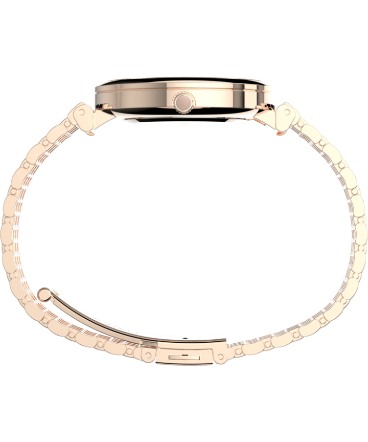 Parisienne 35mm Stainless Steel Bracelet Watch Rose-Gold-Tone/Mother-of-Pearl large
