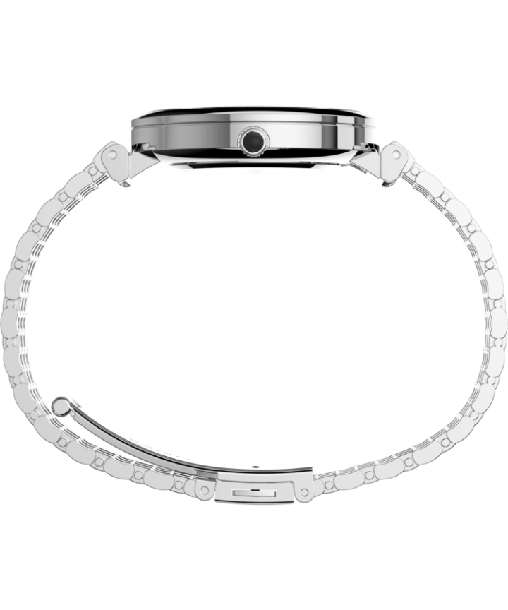 Parisienne 35mm Stainless Steel Bracelet Watch Silver-Tone/Mother-of-Pearl large
