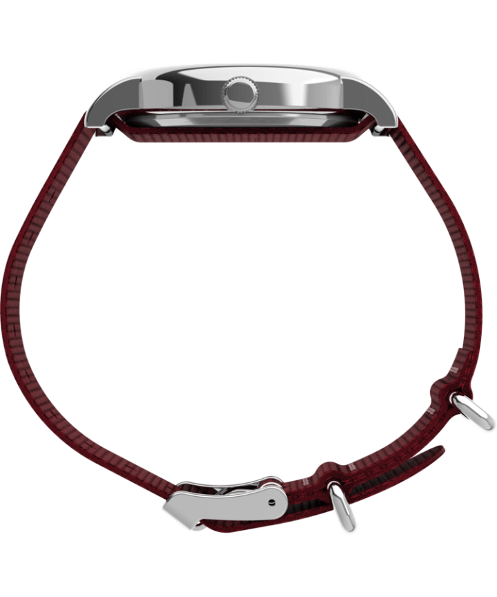 Timex x Space Snoopy - Weekender 38mm Fabric Strap Watch Silver-Tone/Red/Blue large