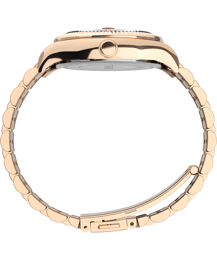 Waterbury Legacy 34mm Stainless Steel Bracelet Watch Rose-Gold-Tone large