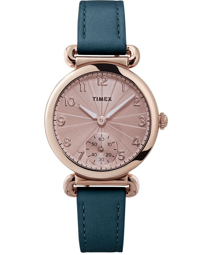 Model 23 33mm Leather Strap Watch large