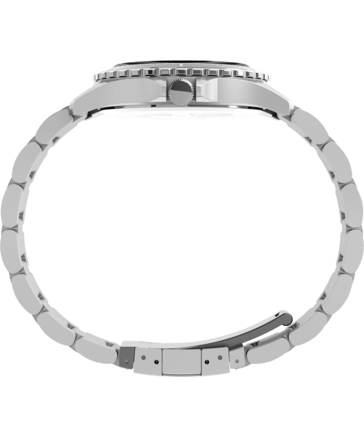 Navi XL 41mm Stainless Steel Bracelet Watch Stainless-Steel/Black large