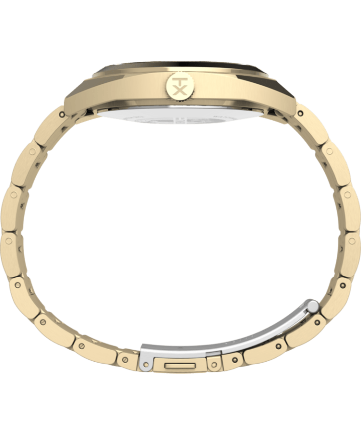 Milano XL 38mm Stainless Steel Bracelet Watch Gold-Tone/Champagne large