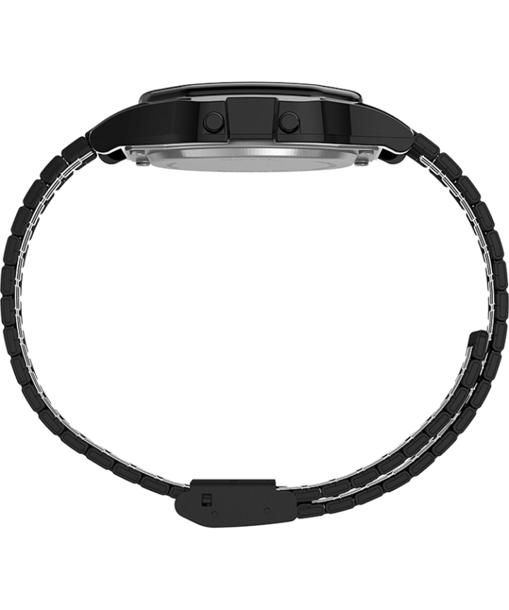 Timex T80 x PAC-MAN™ 34mm Stainless Steel Bracelet Watch Black large
