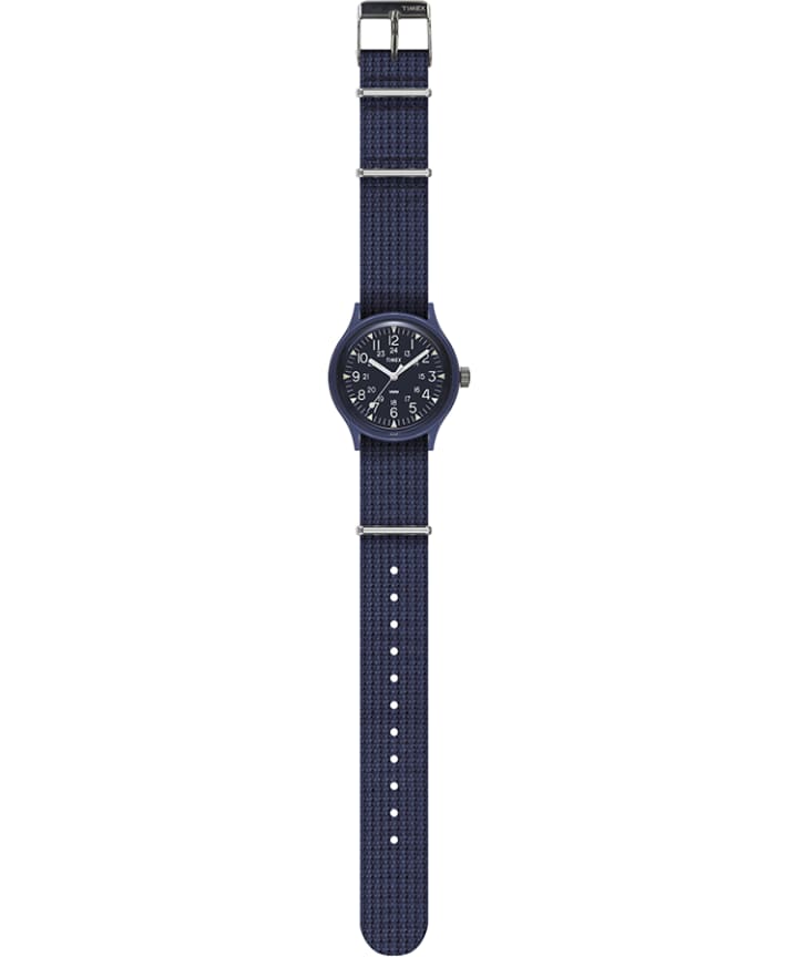 MK1 36mm Fabric Strap Watch Blue large