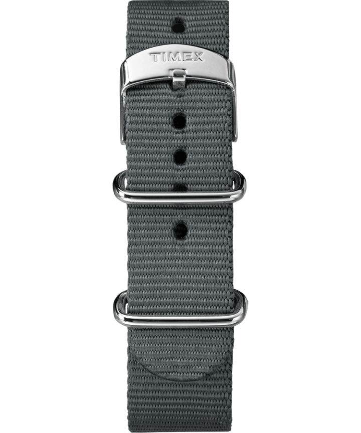 Timex x Todd Snyder MOD Inspired 40mm Fabric Strap Watch Silver-Tone/Gray/White large