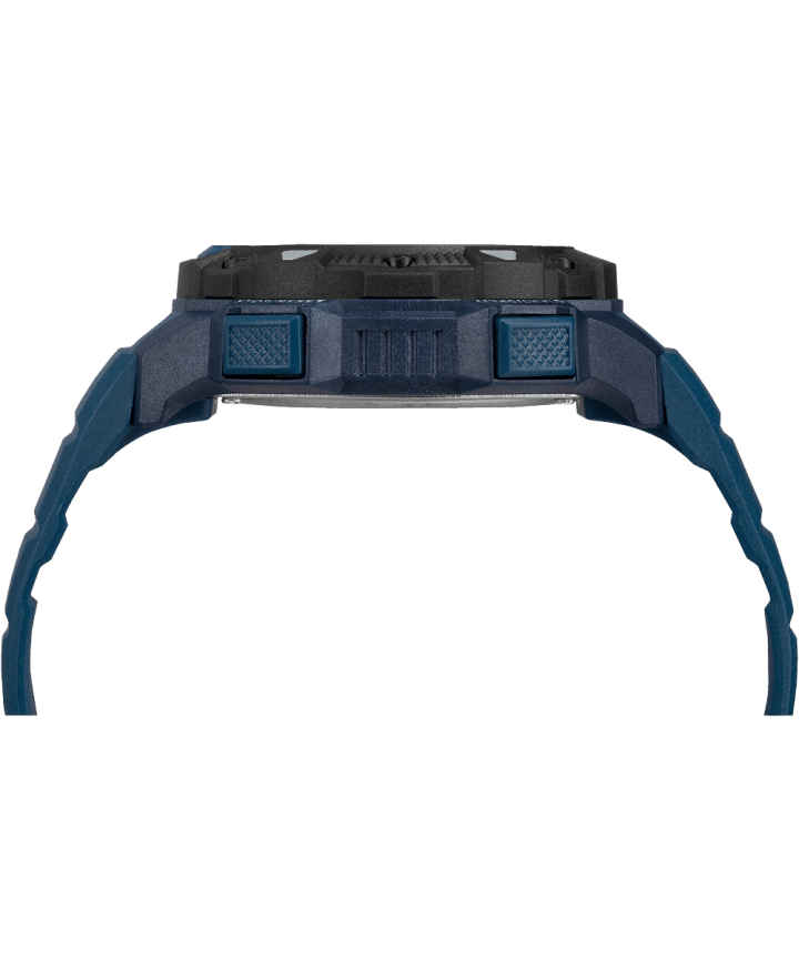 Expedition Base Shock 45mm Resin Strap Watch Blue/Black large